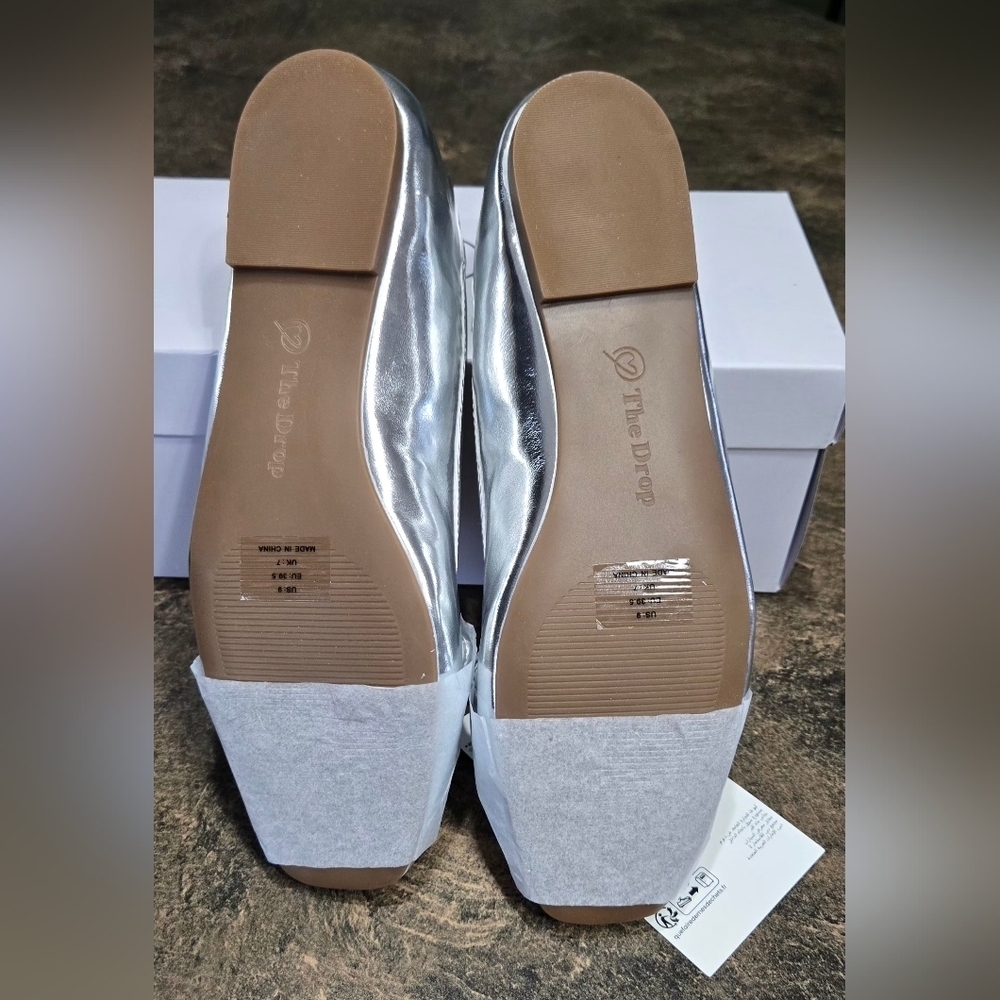 The Drop Pepper Ballet Flat with Bow #1187, 1188 - Picture 4 of 16